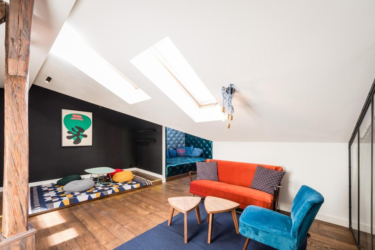 Ferienwohnung Wegierska Luxury Loft Wawelofts Krakau Exterior foto