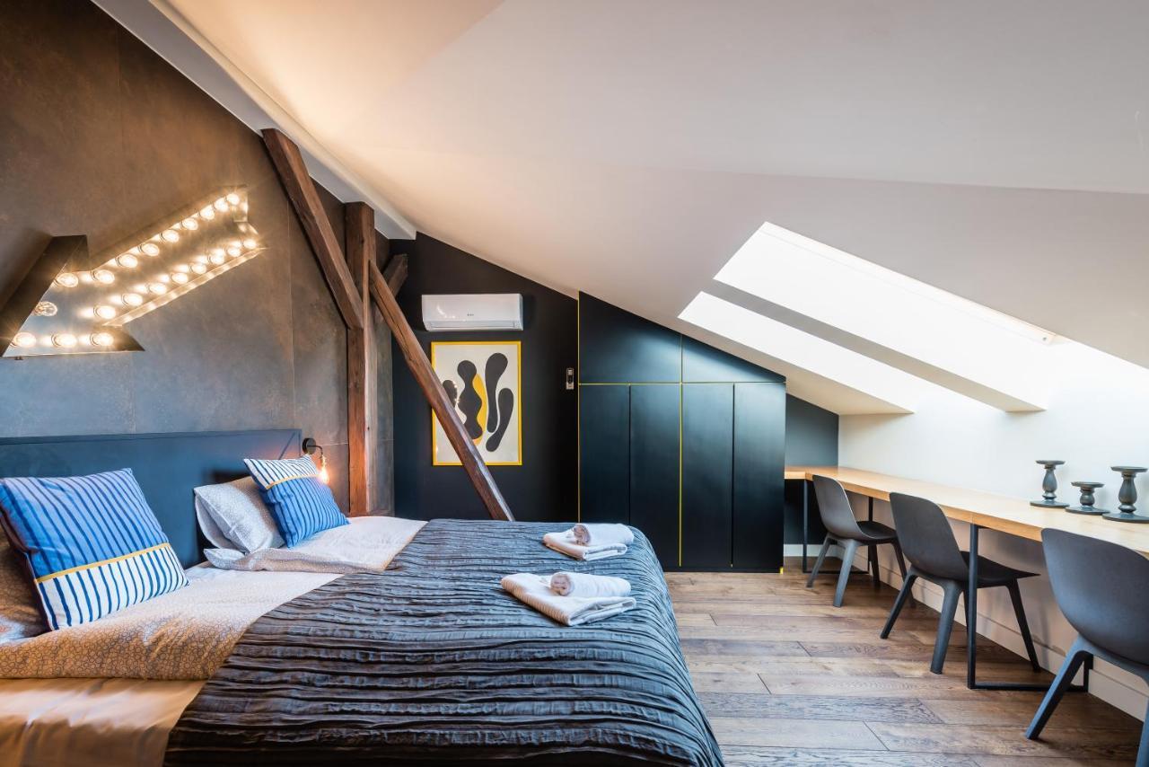 Ferienwohnung Wegierska Luxury Loft Wawelofts Krakau Exterior foto