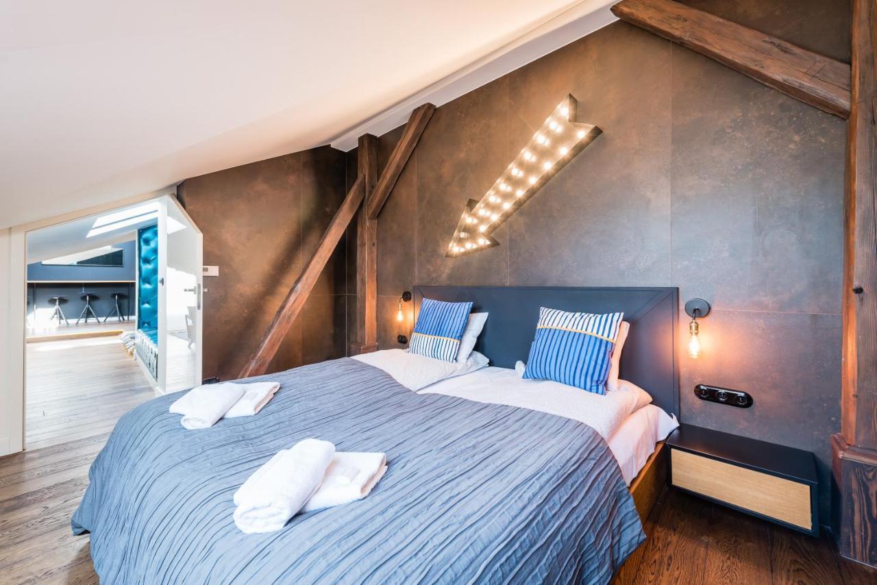 Ferienwohnung Wegierska Luxury Loft Wawelofts Krakau Exterior foto