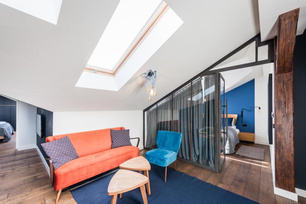 Ferienwohnung Wegierska Luxury Loft Wawelofts Krakau Exterior foto