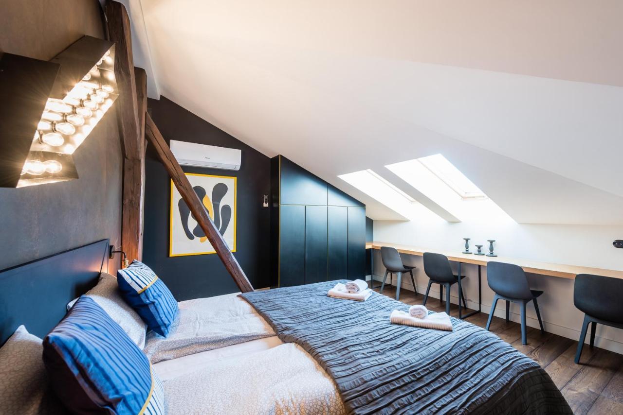 Ferienwohnung Wegierska Luxury Loft Wawelofts Krakau Exterior foto